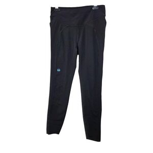 Janji Women S Black Athleta Running Tights Reflective Accent High Waist Yoga Gru